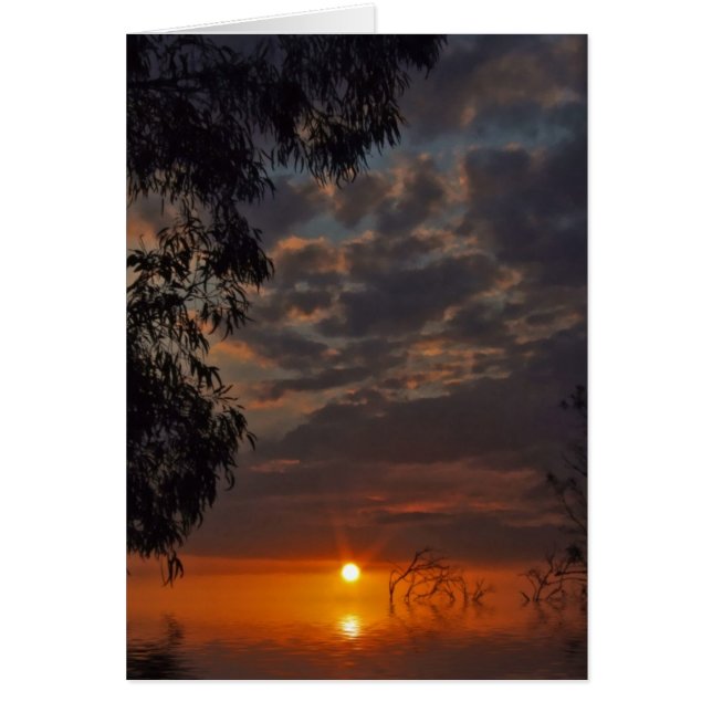 Sunrealism sunset Card (Front)