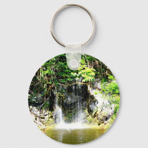 Sunreflected Waterfall Key Ring