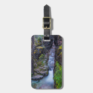 Sunrift Gorge In Glacier National Park, Montana Luggage Tag