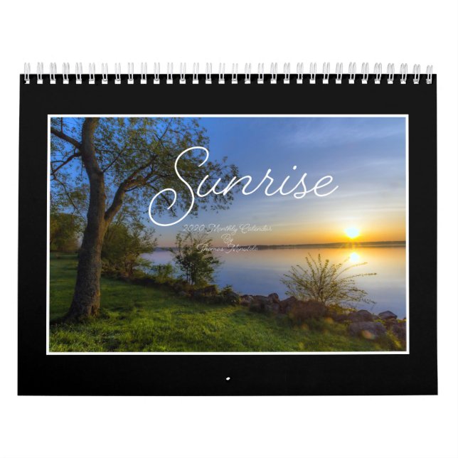 Sunrise 2020 Monthly Calendar By Tom Minutolo (Cover)