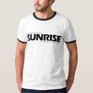 SUNRISE A New Beginning Tee Design