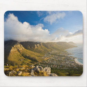 Sunrise Above Camps Bay And Table Mountain Mouse Mat
