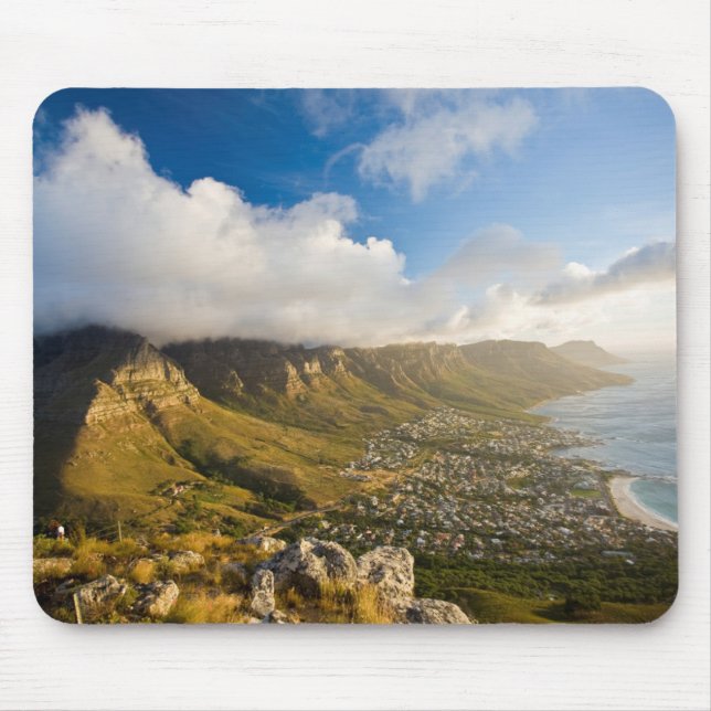 Sunrise Above Camps Bay And Table Mountain Mouse Mat (Front)