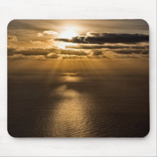 Sunrise above the Atlantic ocean Mouse Mat