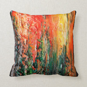 Sunrise Abstract Cushion