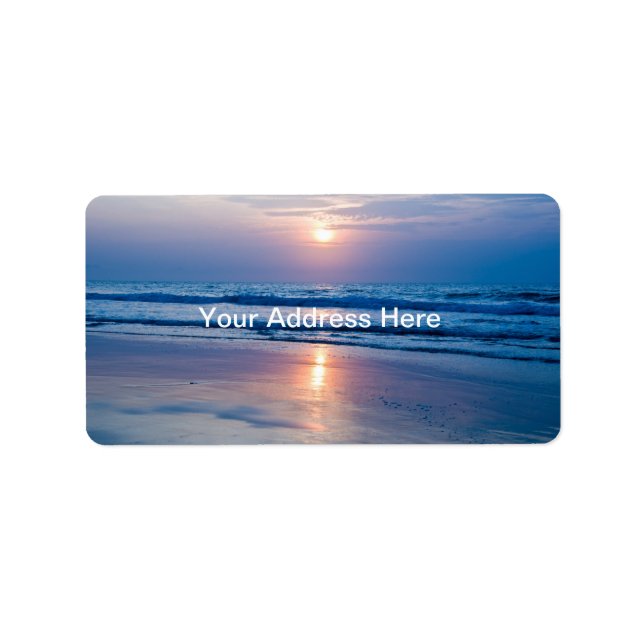 Sunrise Address Label (Front)