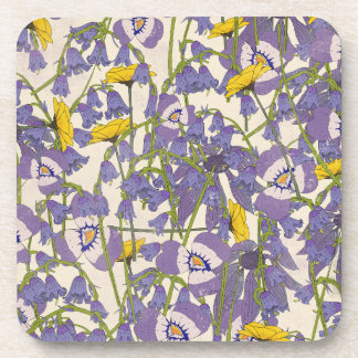 Sunrise among the flowers coaster