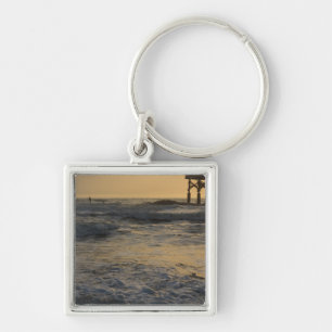 Sunrise and Paddleboarding Key Ring