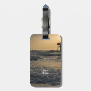 Sunrise and Paddleboarding Luggage Tag