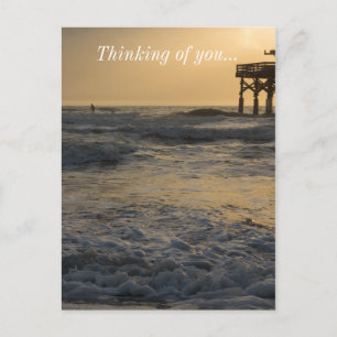 Sunrise and Paddleboarding Postcard