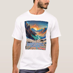 Sunrise Art: walk your own path T-Shirt