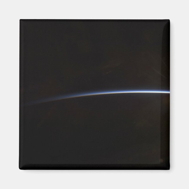 Sunrise as viewed in space magnet (Front)