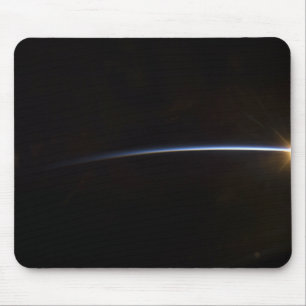Sunrise as viewed in space mouse mat