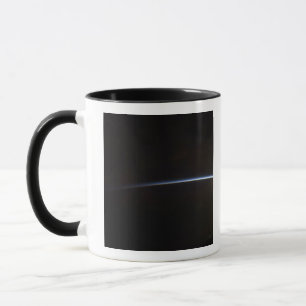 Sunrise as viewed in space mug