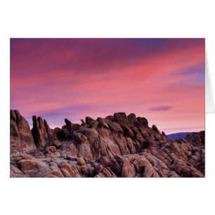 Sunrise at Alabama Hills