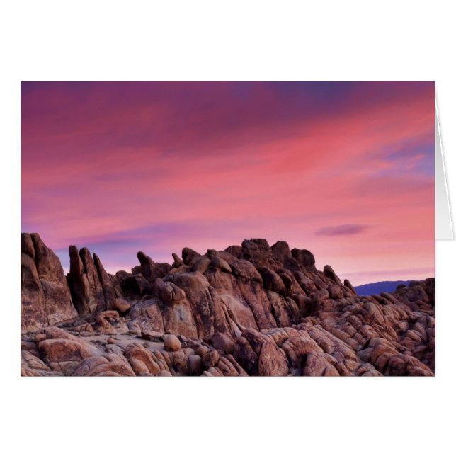 Sunrise at Alabama Hills (Front Horizontal)