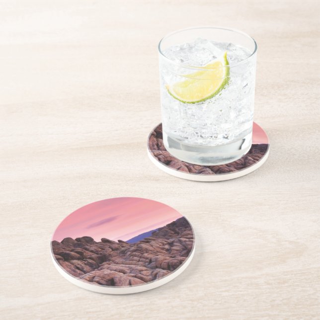 Sunrise at Alabama Hills Coaster (Side)