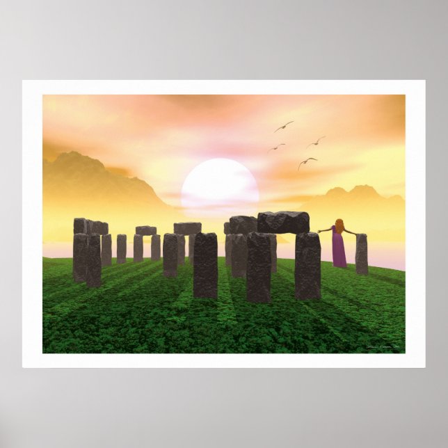 Sunrise at Avalon Poster (Front)