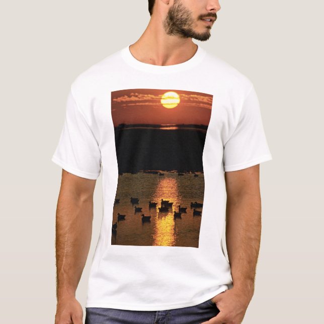 Sunrise at Blackwater National Wildlife Refuge T-Shirt (Front)