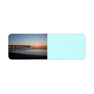 sunrise at fishing pier