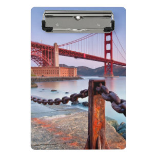 Sunrise At Fort Point Mini Clipboard