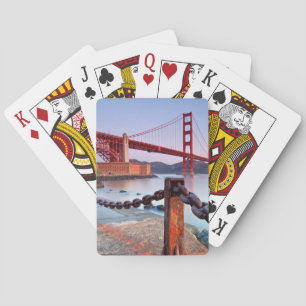 Sunrise At Fort Point Playing Cards