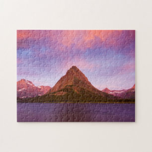 Sunrise at Glacier Jigsaw Puzzle
