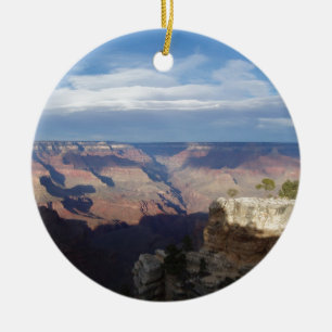 Sunrise at Grand Canyon Ceramic Tree Decoration
