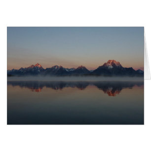 Sunrise at Jackson Dam Grand Teton National Park