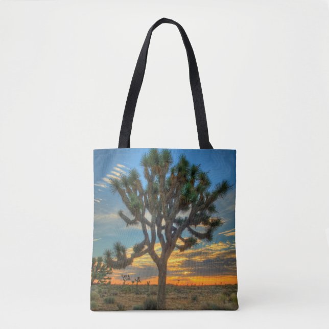 Sunrise At Joshua Tree National Park Tote Bag (Front)