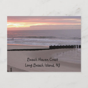 Sunrise at LBI Postcard