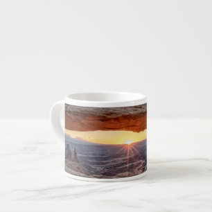 Sunrise at Mesa Arch, Canyonlands National Park Espresso Cup