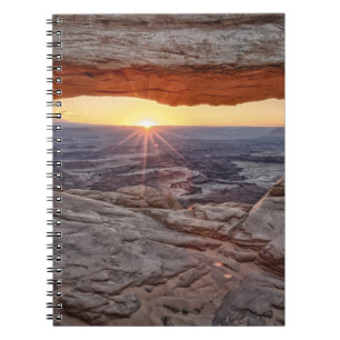 Sunrise at Mesa Arch, Canyonlands National Park Notebook