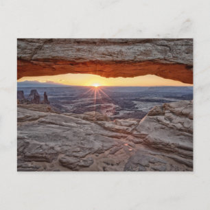 Sunrise at Mesa Arch, Canyonlands National Park Postcard