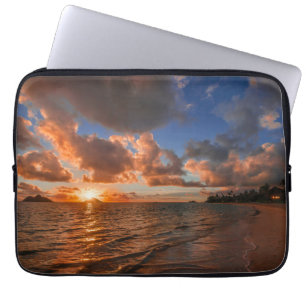 Sunrise At Mokulua Island Laptop Sleeve