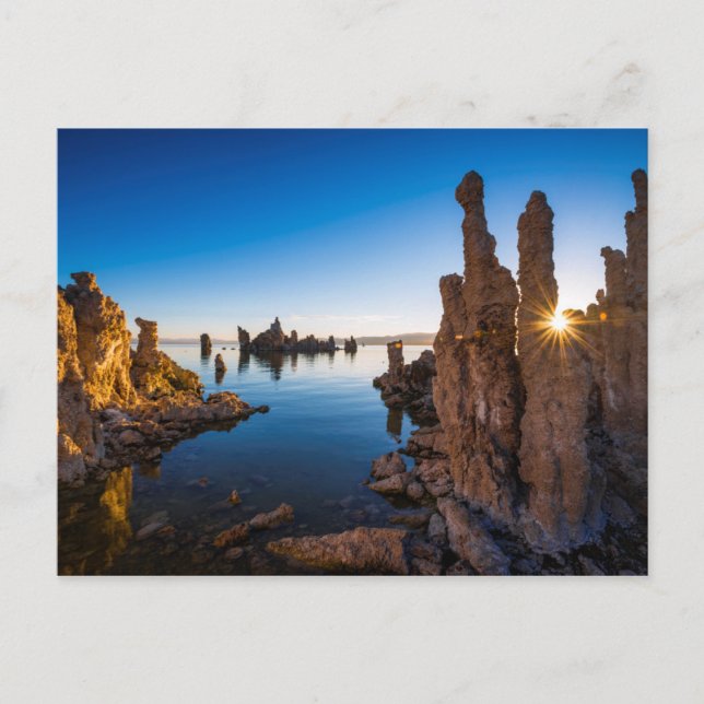 Sunrise at Mono lake, California Postcard (Front)