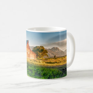 Sunrise at Moulton Barn Coffee Mug