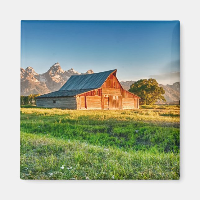 Sunrise at Moulton Barn Magnet (Front)