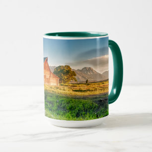 Sunrise at Moulton Barn Mug