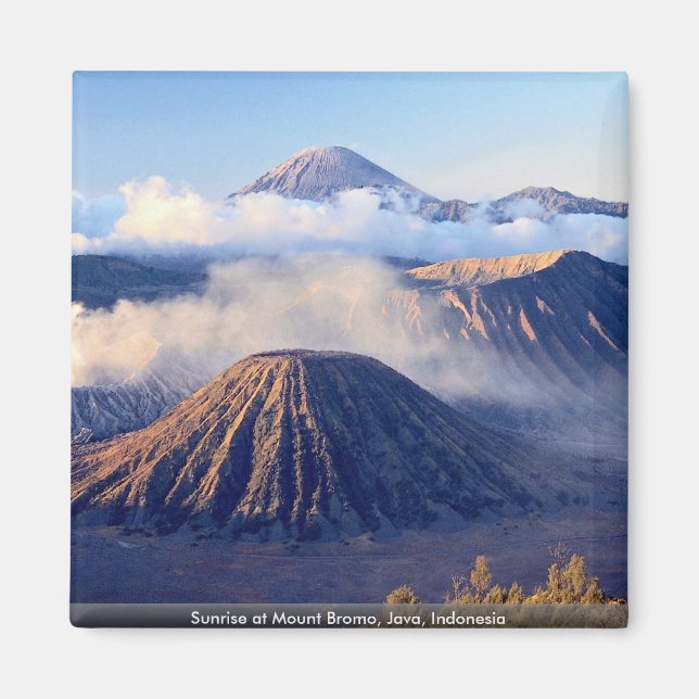 Sunrise at Mount Bromo, Java, Indonesia Magnet (Front)