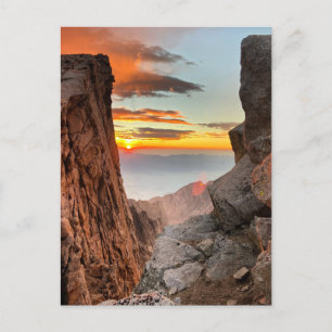 Sunrise at Mt. Whitney Trail Postcard