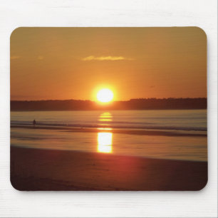 Sunrise at Old Orchard Beach, Maine Mouse Mat