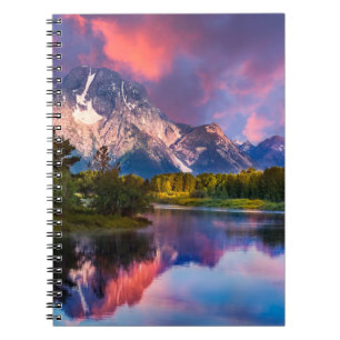 Sunrise at Oxbow Bend Notebook