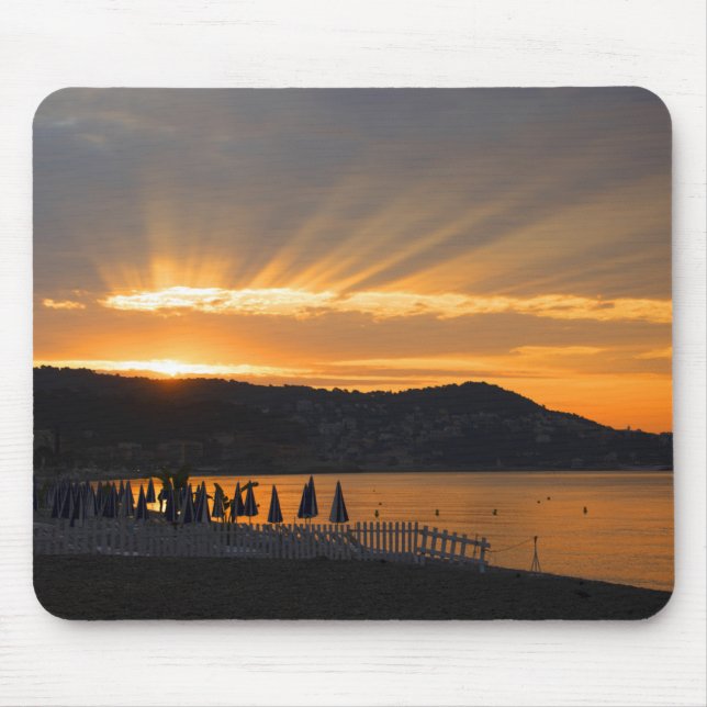 Sunrise At Promenade des Anglais Mouse Mat (Front)