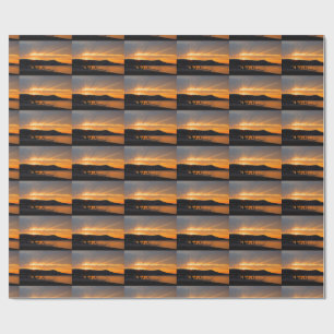Sunrise At Promenade des Anglais Wrapping Paper