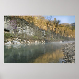 Sunrise at Roark Bluff, Steel Creek access, Poster