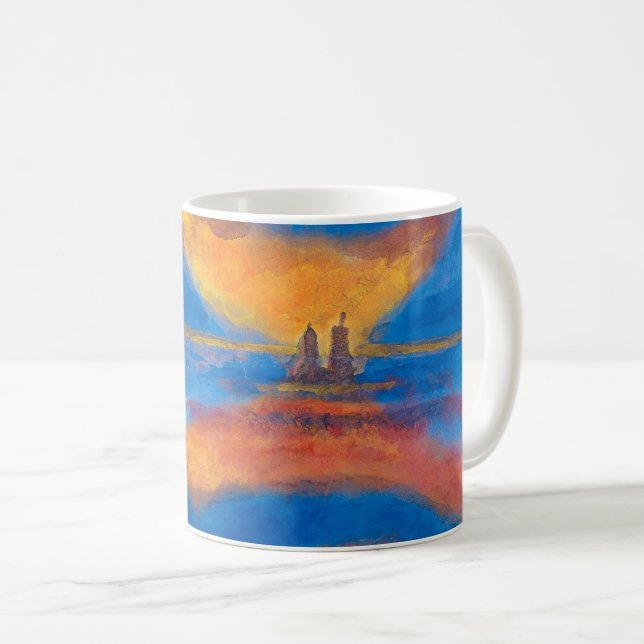 Sunrise at Sea | Emil Nolde | Coffee Mug (Front Right)
