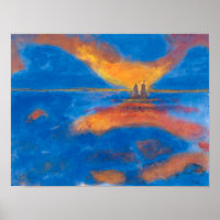 Sunrise at Sea | Emil Nolde |