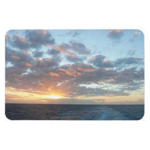 Sunrise at Sea I Pastel Seascape Magnet