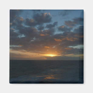 Sunrise at Sea II Ocean Seascape Magnet